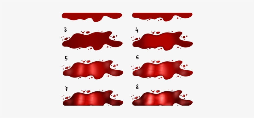 How To Make Blood Paint Clip Art Free - Blood Drawing, transparent png #1988622
