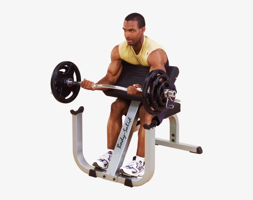 Body Solid Preacher Curl Bench, transparent png #1988920