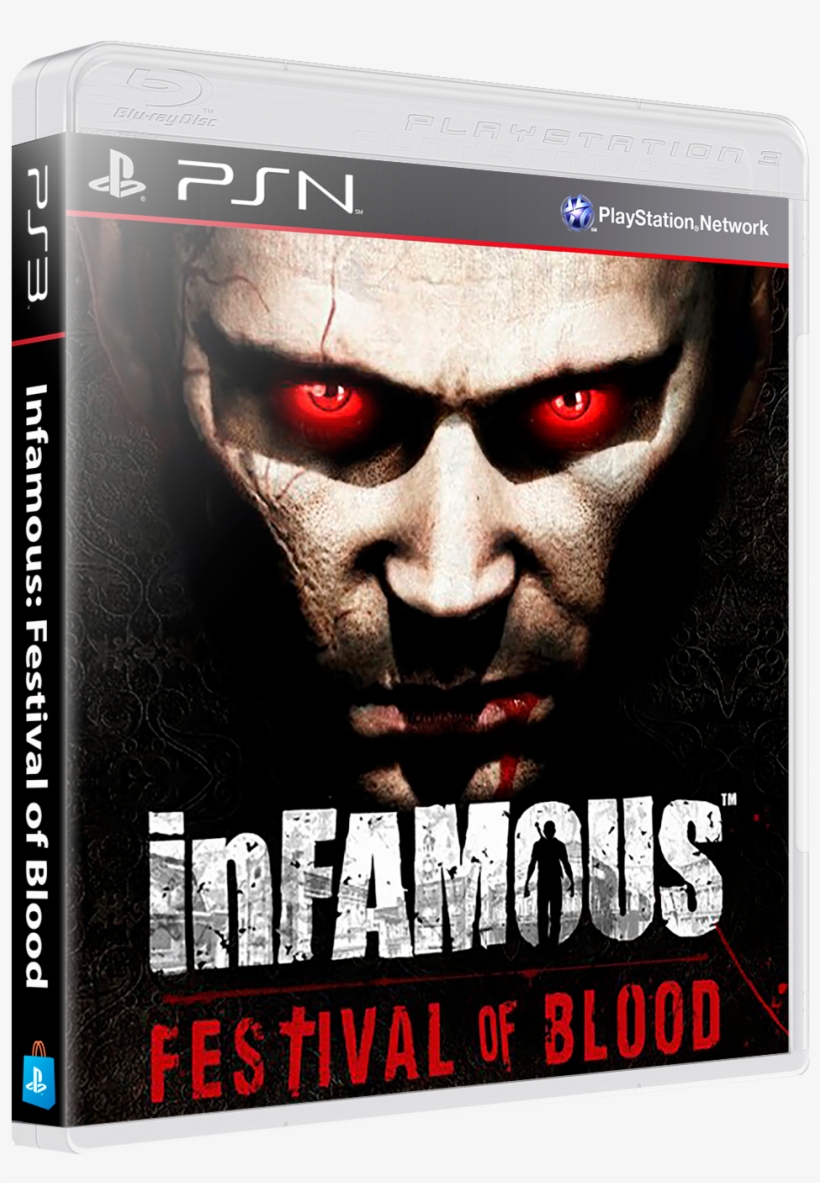 Sony Playstation 3 Psn 3d Boxes Pack - Infamous 2 (playstation3 The Best), transparent png #1989005