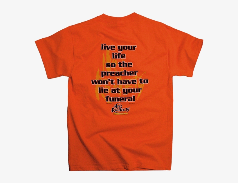 No Regrets Preacher T-shirt - Welcome To Acid House T Shirt, transparent png #1989020