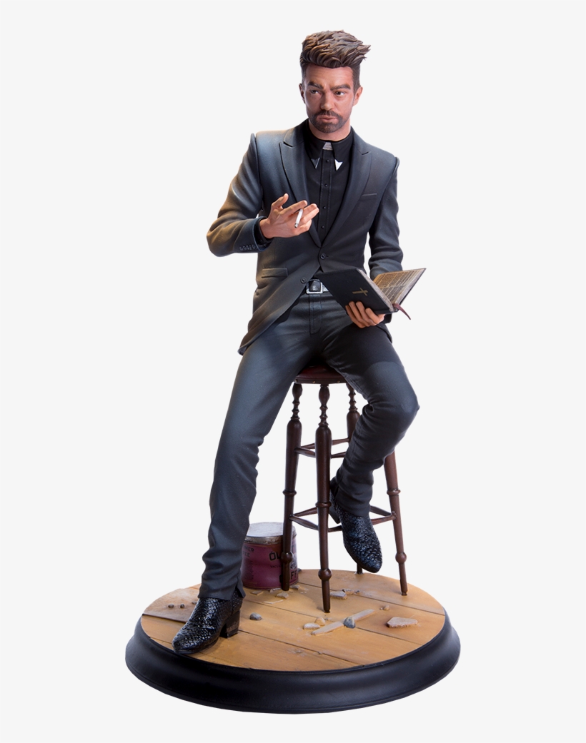 10" Preacher Statue Jesse Custer - Preacher Cassidy Statue, transparent png #1989072