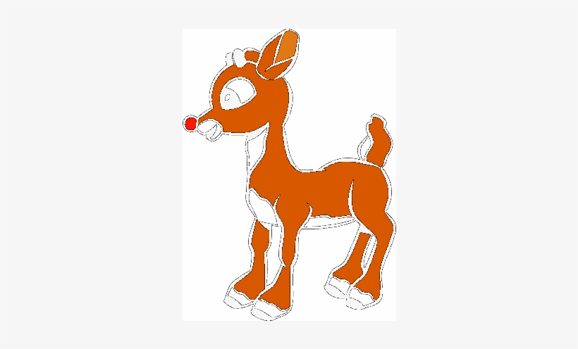 Rudolph Vector The Red Nosed Reindeer Picture Free - Rudolph The Movie Clipart, transparent png #1989074