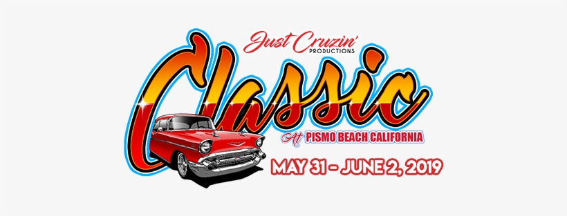 The Classic At Pismo Beach Car Show Logo - Pismo Beach, transparent png #1989400