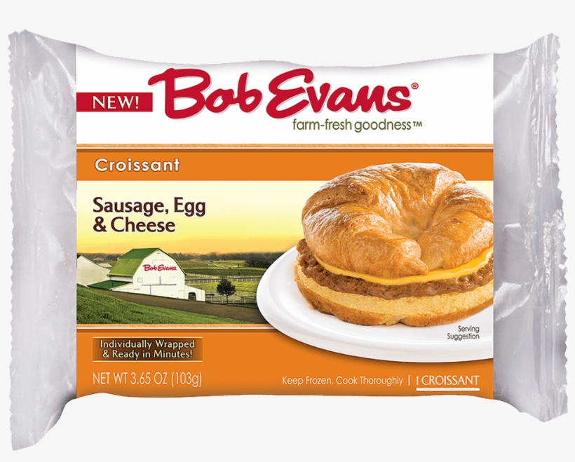 Bob Evans English Muffin Sausage Egg & Cheese 4.4, transparent png #1989423
