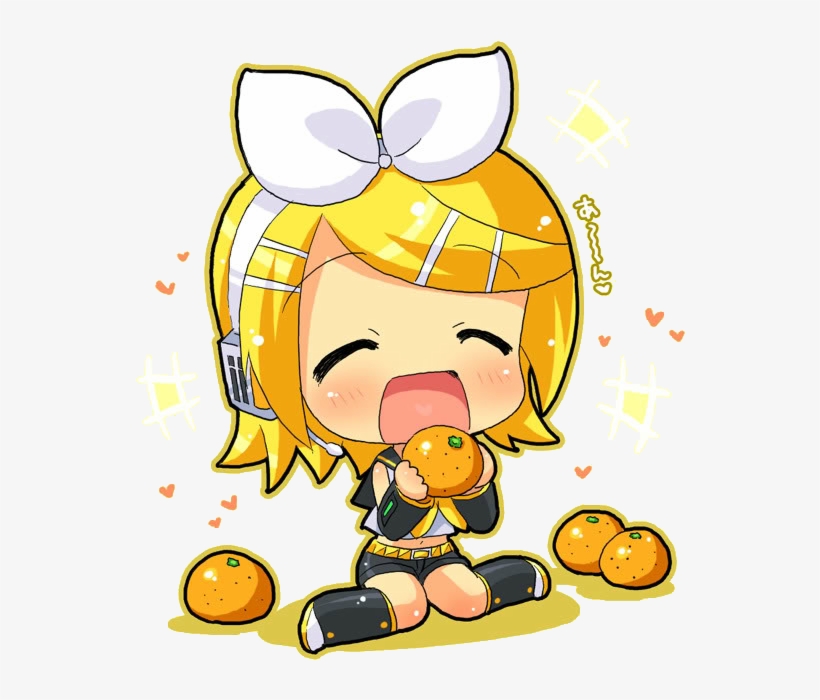Chibi Png Clipart Kagamine Rin Len Chibi Free Transparent Png Download Pngkey