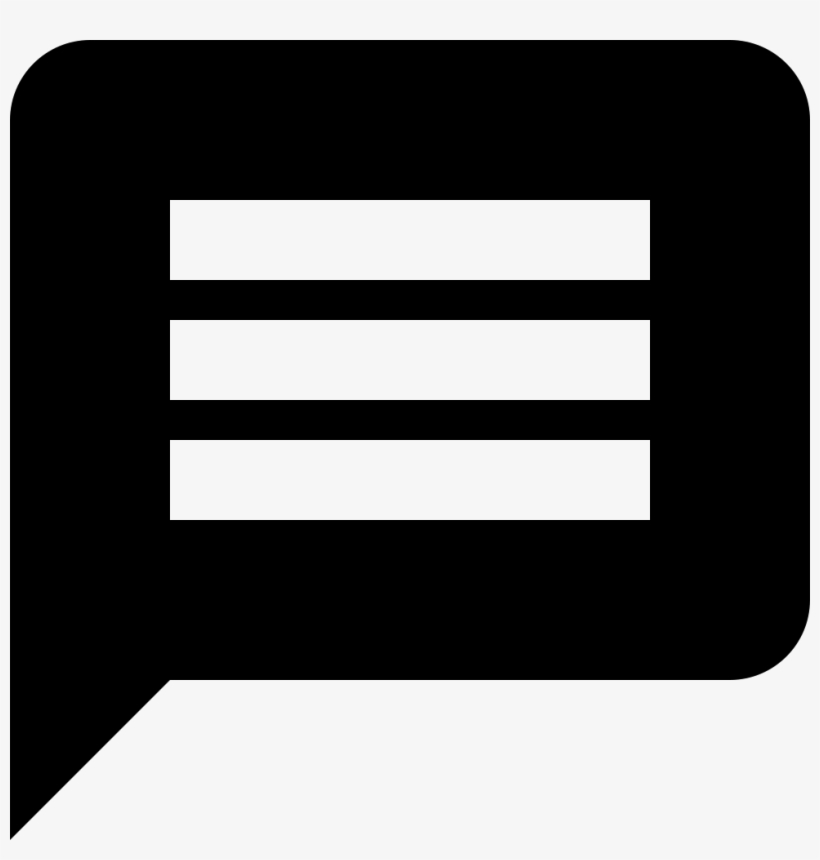 Material Message Comments - Message Material Icon, transparent png #1989646
