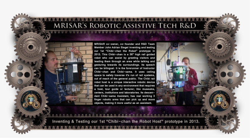 Mrisar's R&d Team Inventing And Testing Chibi-chan - Robotics, transparent png #1989667