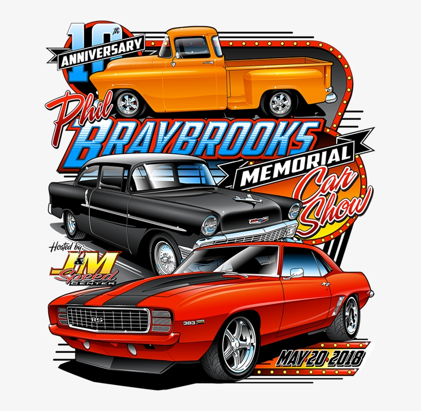 Phil Braybrook 10th Annual Memorial Car Show - Riverside, transparent png #1989842