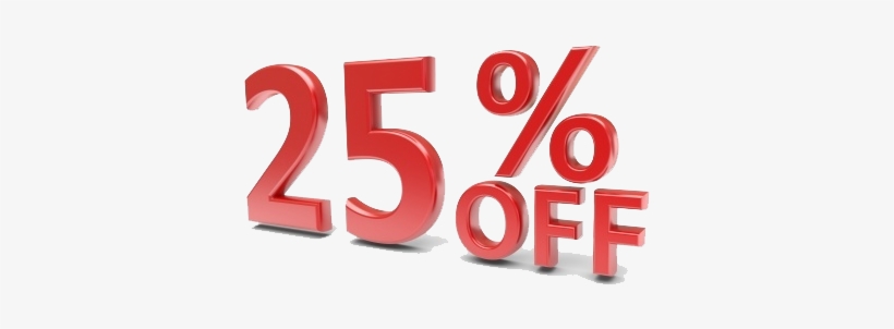 25% Off Png Image - Discount 10 Percent Png, transparent png #1990123