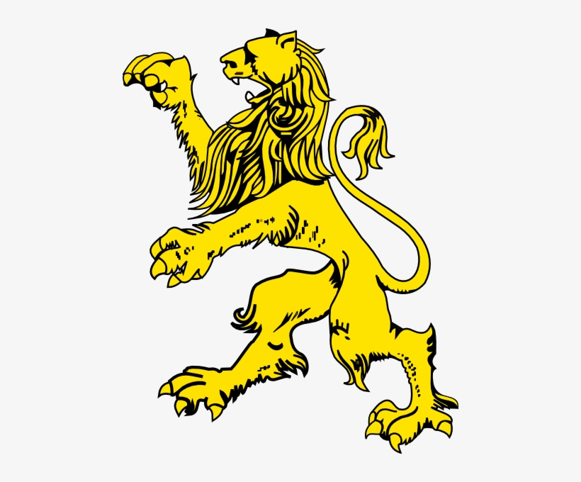 Royal Lion Png - Coat Of Arms Lion Png, transparent png #1990138
