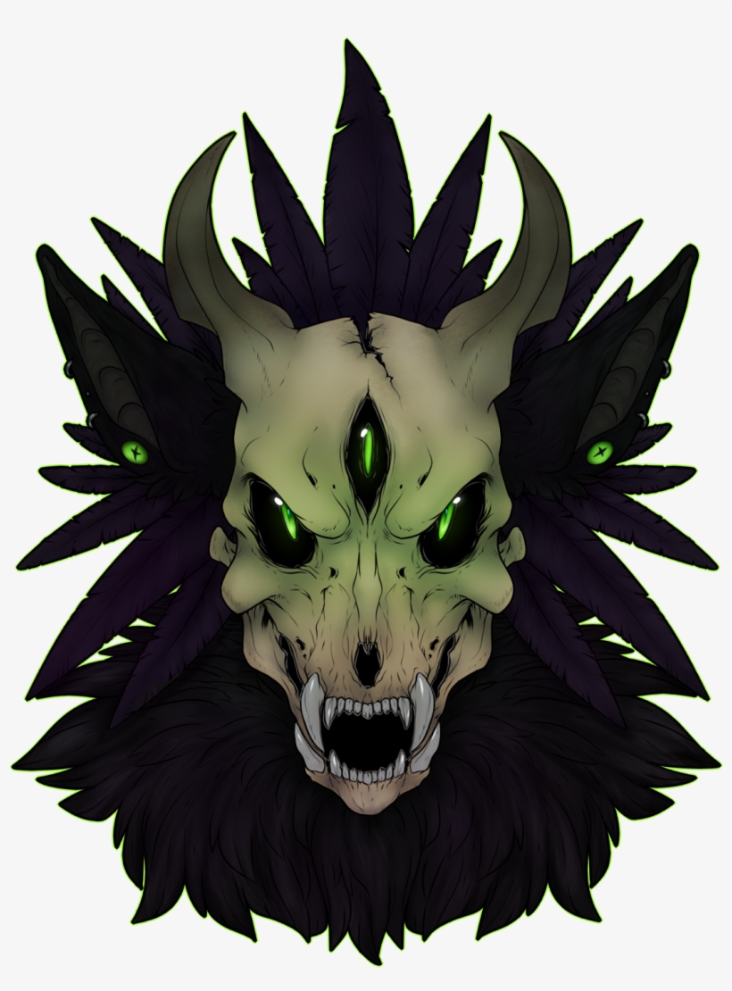 Skull Logo Colored - Mask, transparent png #1990293