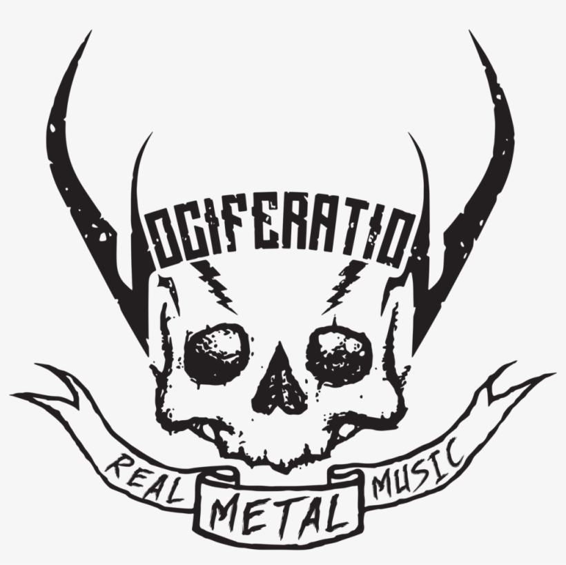 Vociferation Real Metal Music Skull Logo - Real Metal Music, transparent png #1990383