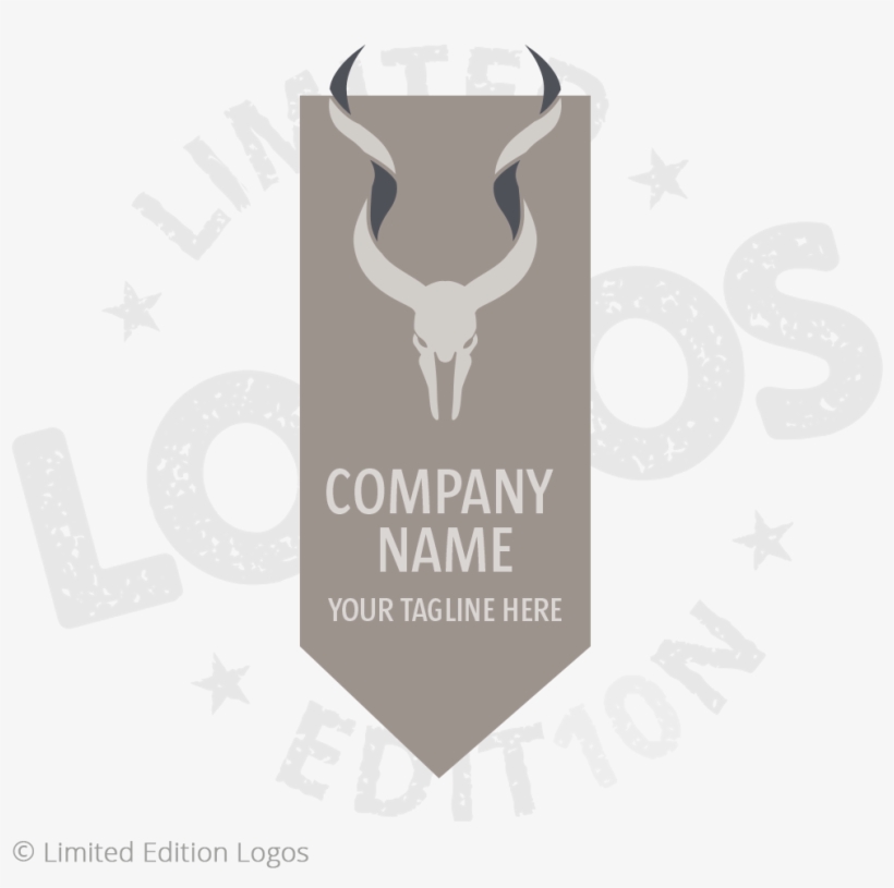 Antelope Skull Logo - Logo, transparent png #1990616