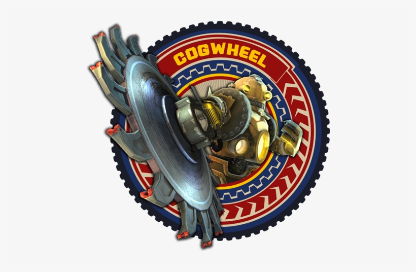 Frame Cogwheel Gold - Gear, transparent png #1990904