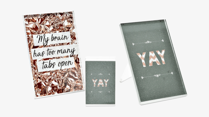 Glitter Acrylic Frame By Starbox - Earrings, transparent png #1991008