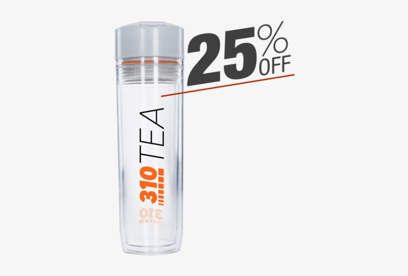 25% Off Tea Tumbler - Tea, transparent png #1991011
