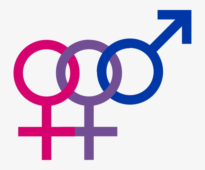 Bisexual Evening At The Centre - Bisexual Symbol, transparent png #1991785