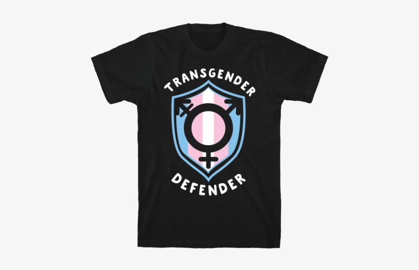 Transgender Defender Mens T-shirt - Lgbtq Shirts, transparent png #1992380