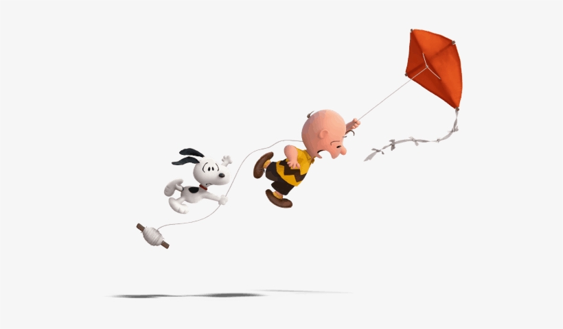 Charlie Brown - - Marmont+hill Peanuts Mh-pnts-32m-ww-24 Flying A Kite, transparent png #1992521