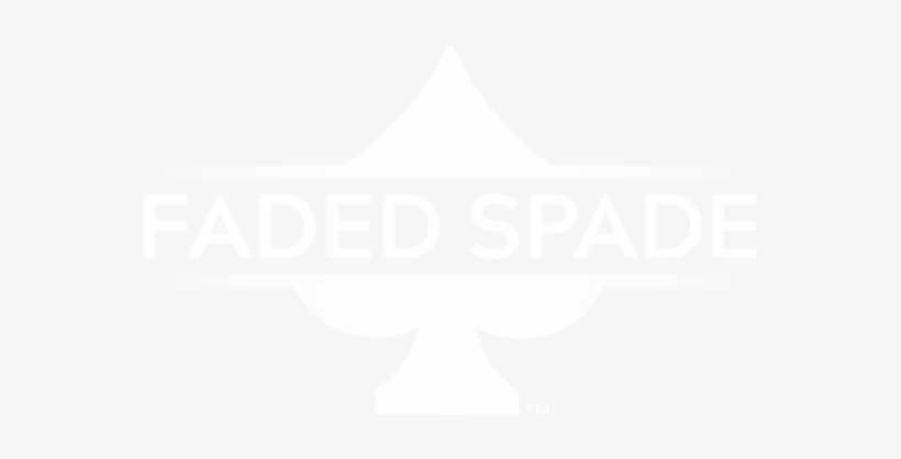 Fadedspadelogowhite - Fuck Calm Go Beast Mode, transparent png #1992618