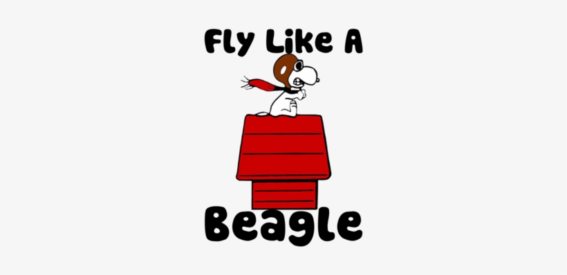 A Few Peanuts / Snoopy / Charlie Brown Preservation - Fly Like A Beagle Snoopy, transparent png #1992719