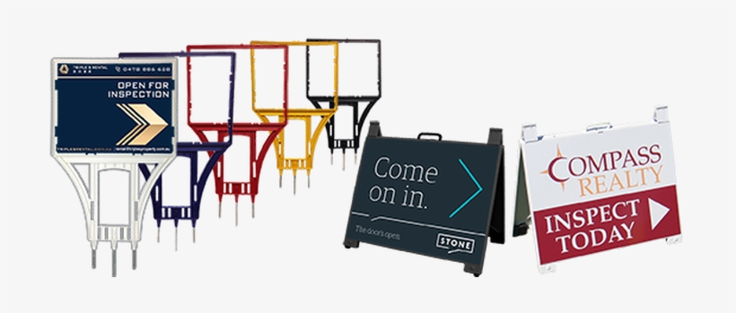 Some Of The Various Styles Of Real Estate Signs We - Sign, transparent png #1992905