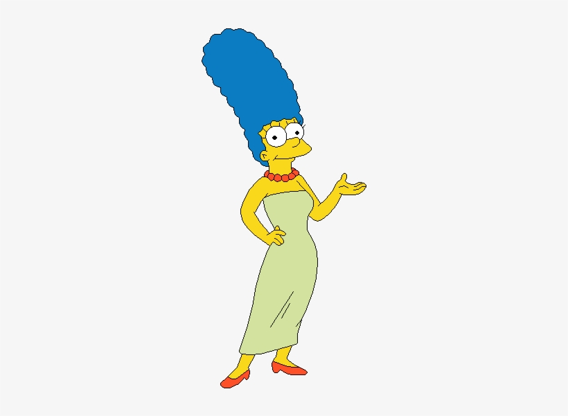 Marge Simpson Png - Simpsons Marge, transparent png #1992979