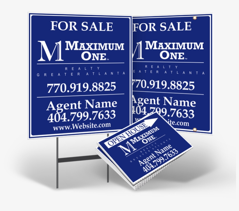 Maximum One Farmer Signs - Real Estate, transparent png #1993115