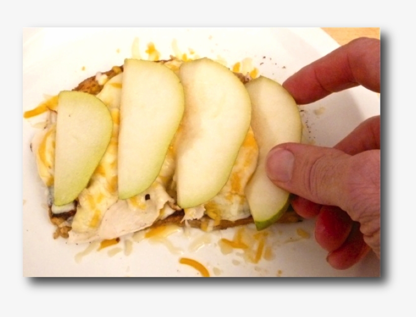 French Toast With A Savory Topping - Savoury, transparent png #1993839