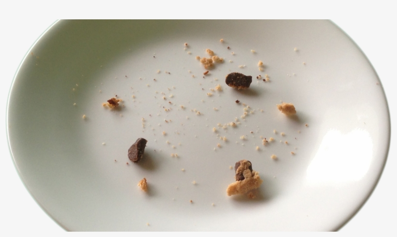 Where Did All The Cookies Go - Cake Crumbs On Plate, transparent png #1994501