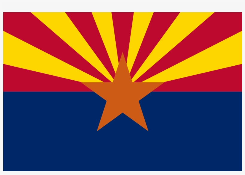 Download Svg Download Png - Arizona State Flag, transparent png #1994697