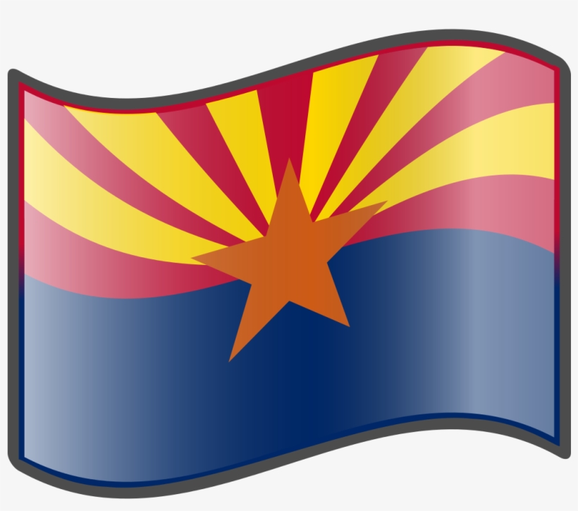 Nuvola Arizona Flag - Arizona Flag Png, transparent png #1994705