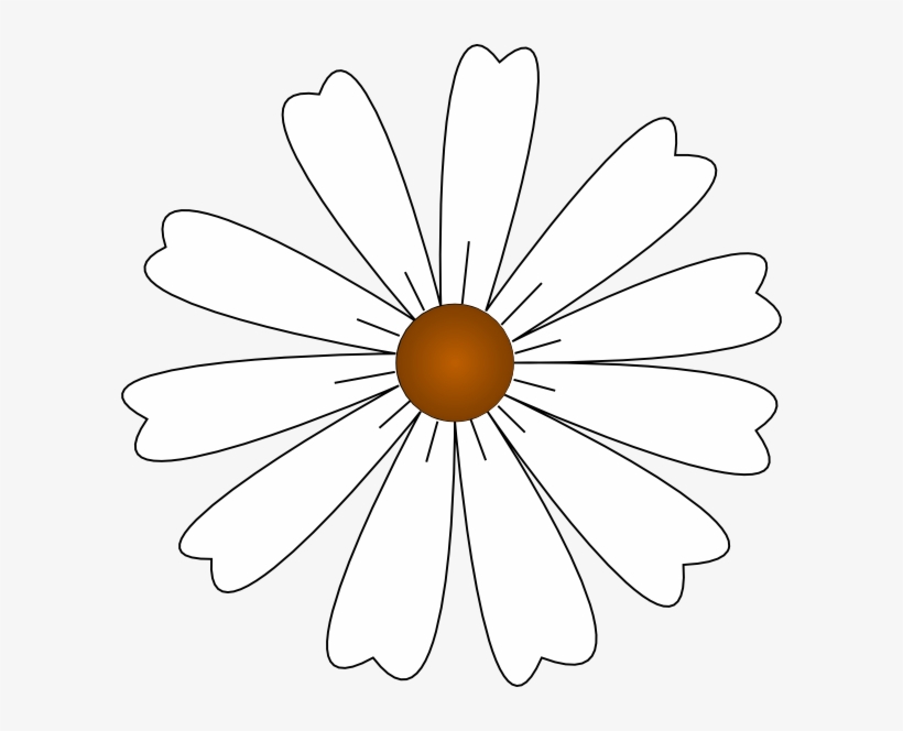 How To Set Use White Daisy Svg Vector, transparent png #1994779