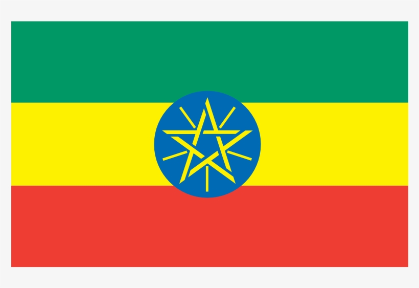 Arizona Flag Vector - Flag Ethiopia 3 2, transparent png #1995017