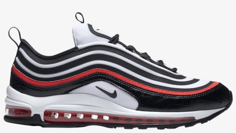 Air Max 97 Black And Red, transparent png #1995180
