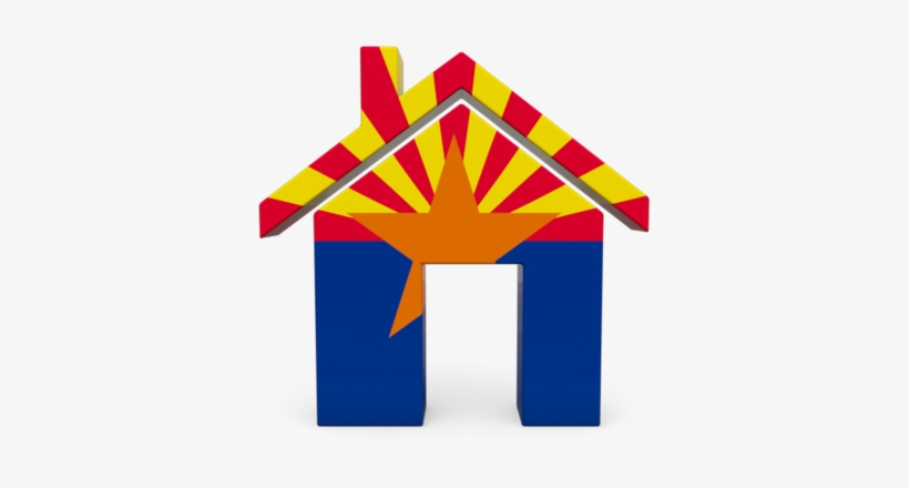 Illustration Of Flag Of<br /> Arizona - Arizona, transparent png #1995338