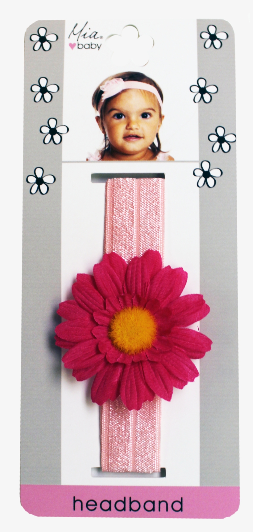 Flower Girl Daisy Headband - Daisy Headband, transparent png #1995439