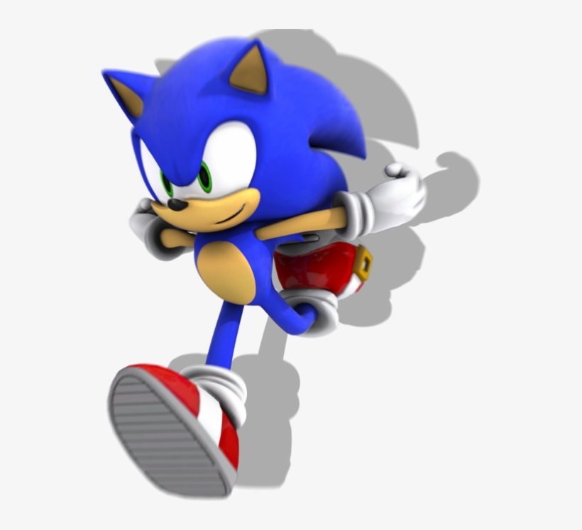 Sonic The Hedgehog Running Animation - Sonic The Hedgehog Running 3d, transparent png #1995471