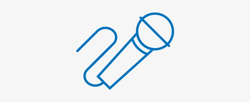 Respect Sharing - Microphone Symbol, transparent png #1995718