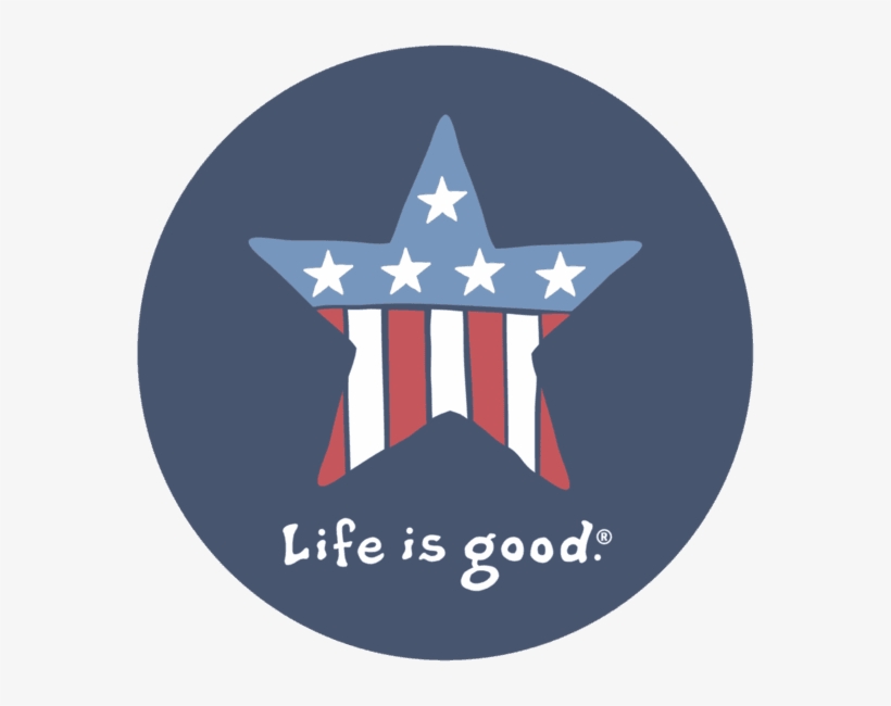 Star Sticker - Life Is Good: Simple Words From Jake, transparent png #1995742