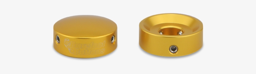 Barefoot Buttons V1 Gold Pedal Button Topper - Button, transparent png #1995821