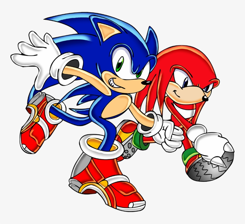 Sonic And Knuckles - Sonic And Knuckles Png, transparent png. 