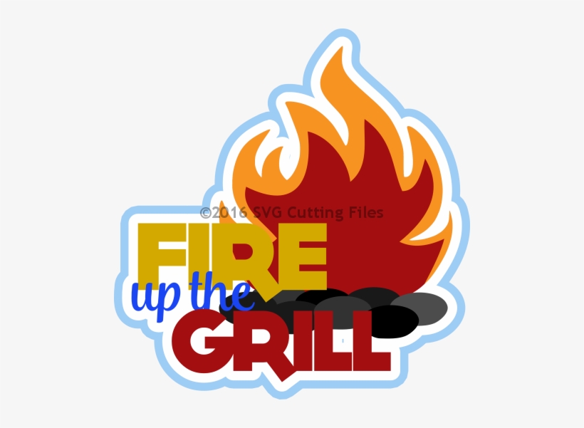 Banner Black And White Summer Fire Up The - Fire Up The Grill Png, transparent png #1996015