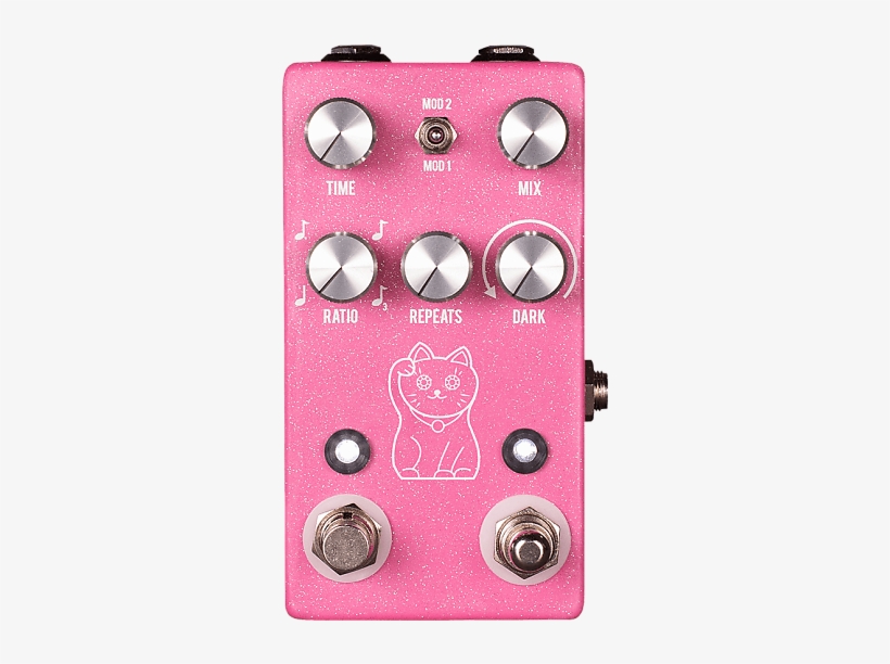 Jhs Lucky Cat Delay Pedal - Jhs Lucky Cat Delay, transparent png #1996115