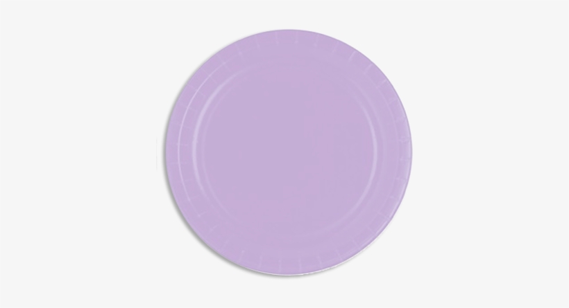 Purple Paper Party Plates - Circle, transparent png #1996203
