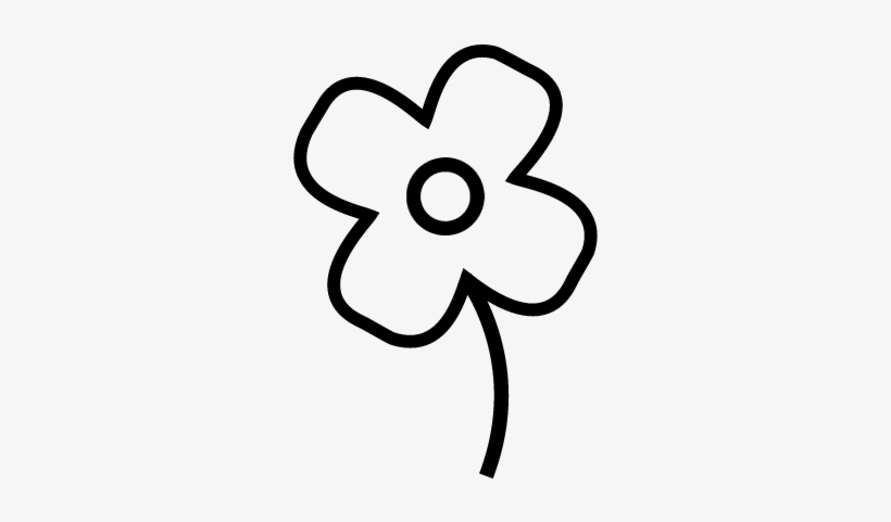 Flower White Shape, Ios 7 Interface Symbol Vector - Symbole Fleur, transparent png #1997131