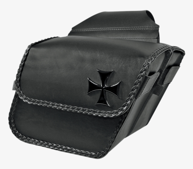 Iron Cross Saddlebags Saddlebag Std - Dowco Sb804 Maltese Cross Series Compact Slant Saddlebag, transparent png #1997280