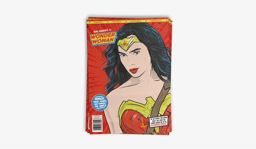 Wonder Woman Is A Fictional Superheroine Appearing - Wonder Woman, transparent png #1997997