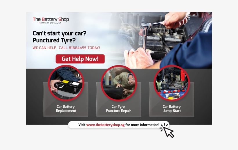 The Battery Shop - Automobile Repair Shop, transparent png #1998133