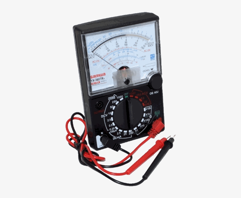 How Can I Charge My Car Battery Without A Charger - Multímetro Analógico Yx-360trn-a, transparent png #1998478